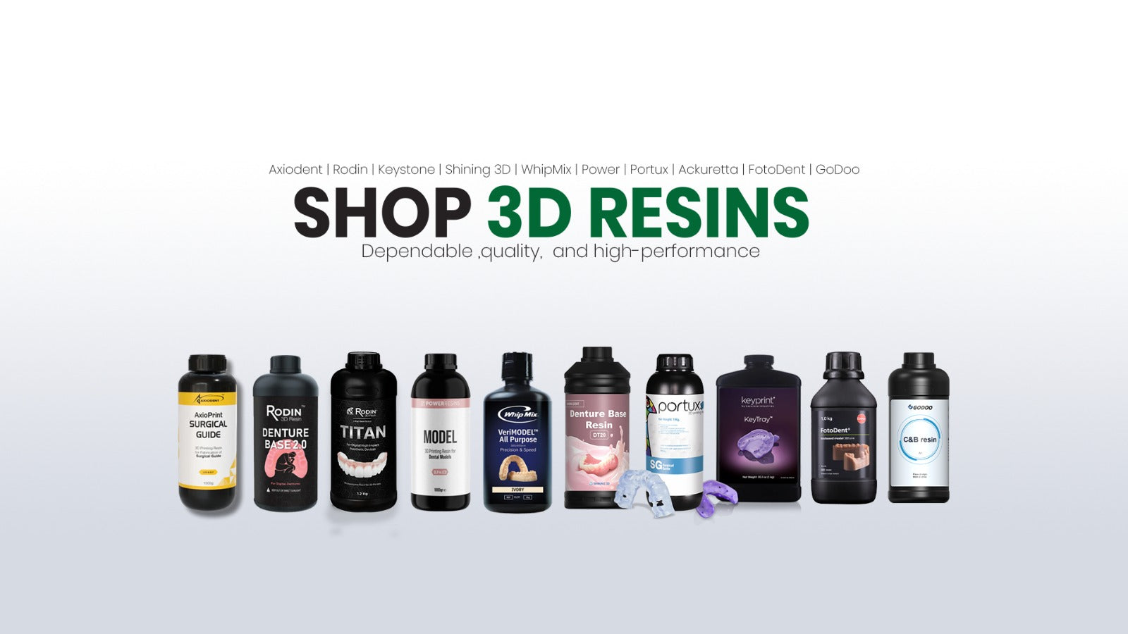 3D Dental Printing Resins