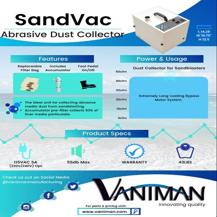 Vaniman Abrasive Dust Collector