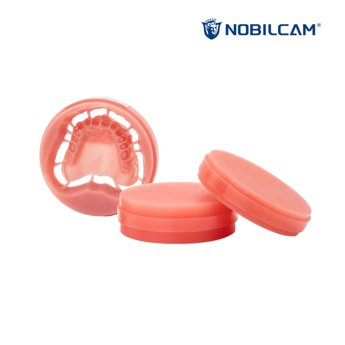 NOBILCAM Pink PMMA Disc