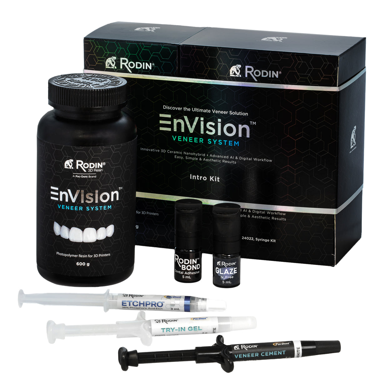 Rodin Envision Veneer System (Buy 1, Get Rodin Glaze N2-Free Promotion)