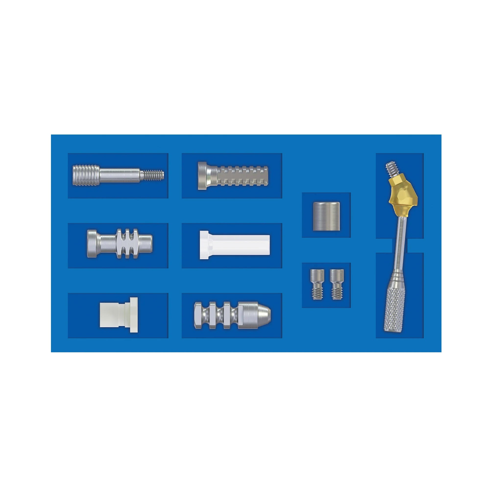 Multi Unit Rp Angulated Multi Unit Full Set 17°/30°/45° CC RP – Starcona Dental Supply