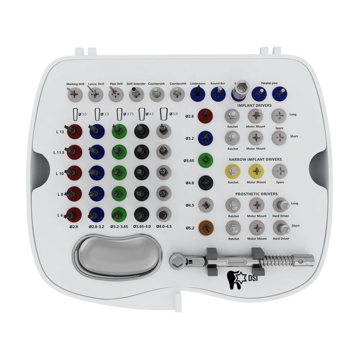 SK006C Pro Kit with Conical Drills