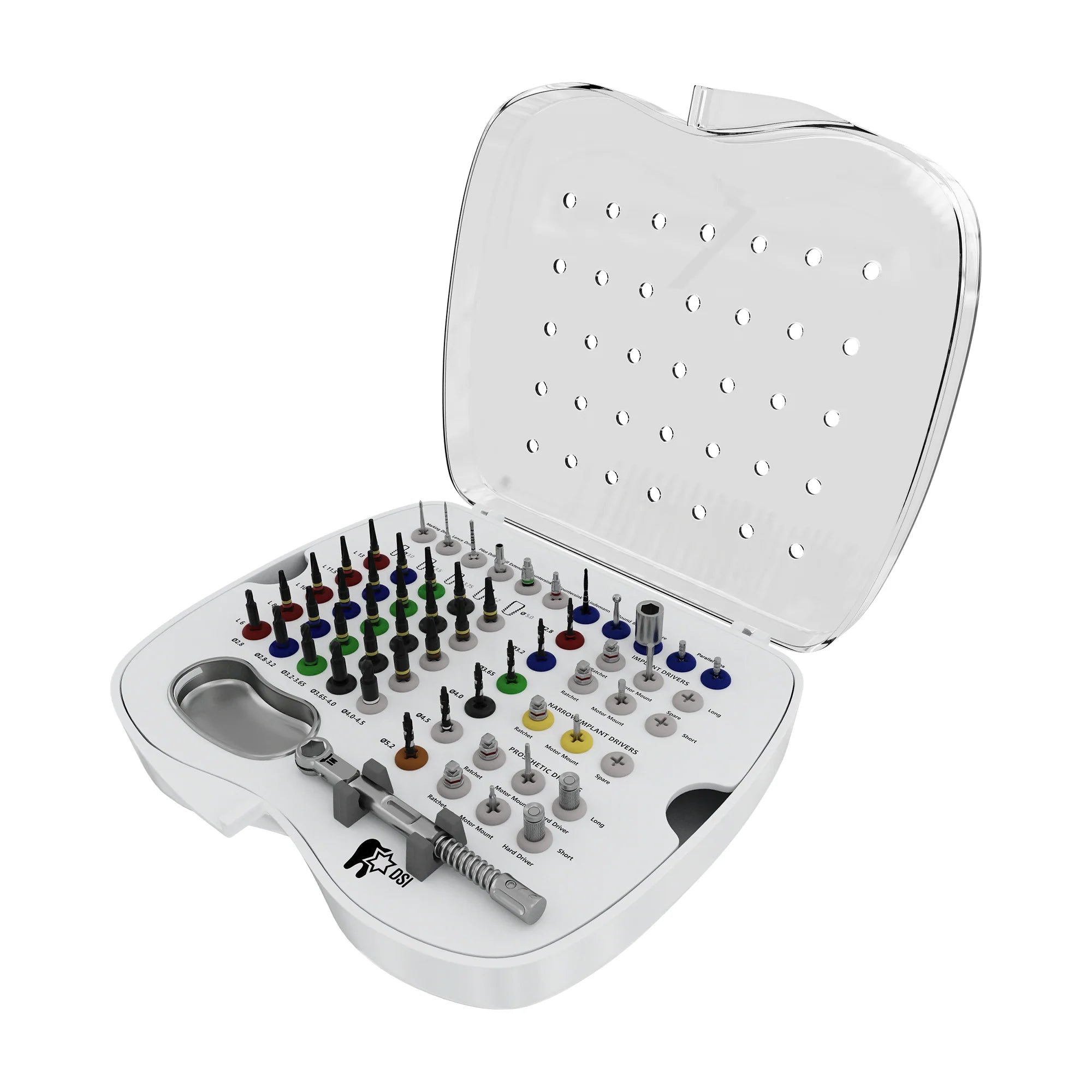 SK006C Pro Kit with Conical Drills