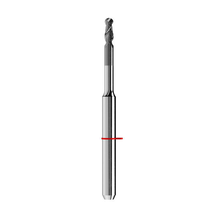 2mm Ball End Mill, 2-flute, Premium Diamond Coating, For VHF