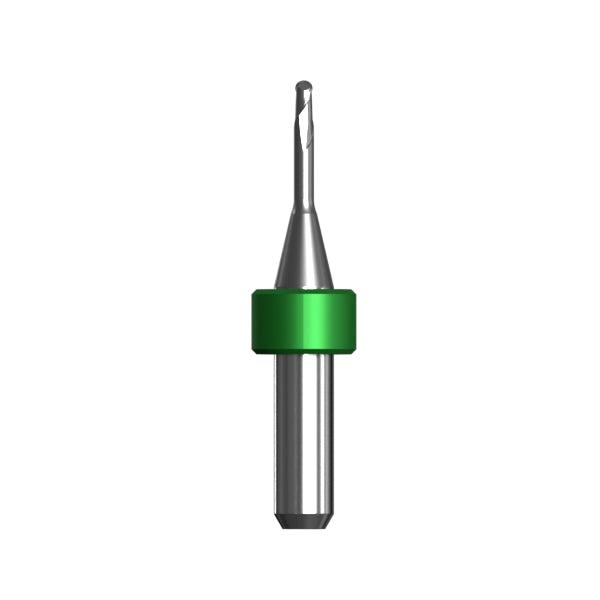 2 mm Ball End Mill, 2-Flute, AL-COATING, For Imes-Icore 350i-750i machines
