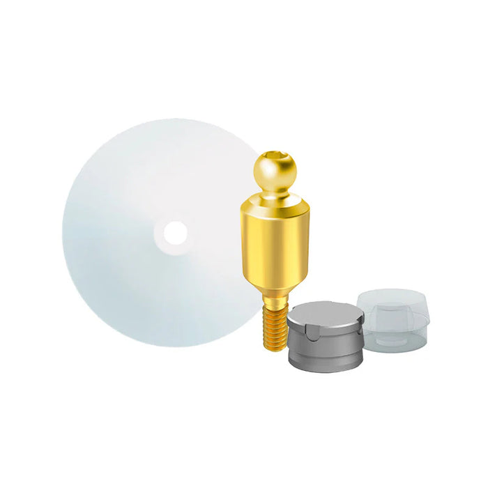 Straight Ball Attachment Basic Set Ø2.42mm