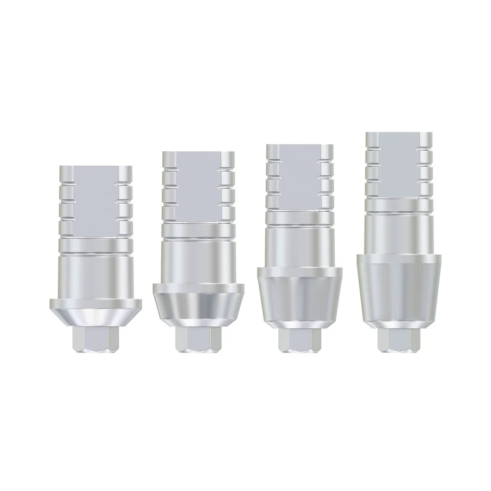 Shoulder Straight Abutment Ø2.42mm Wide Ø4.5mm