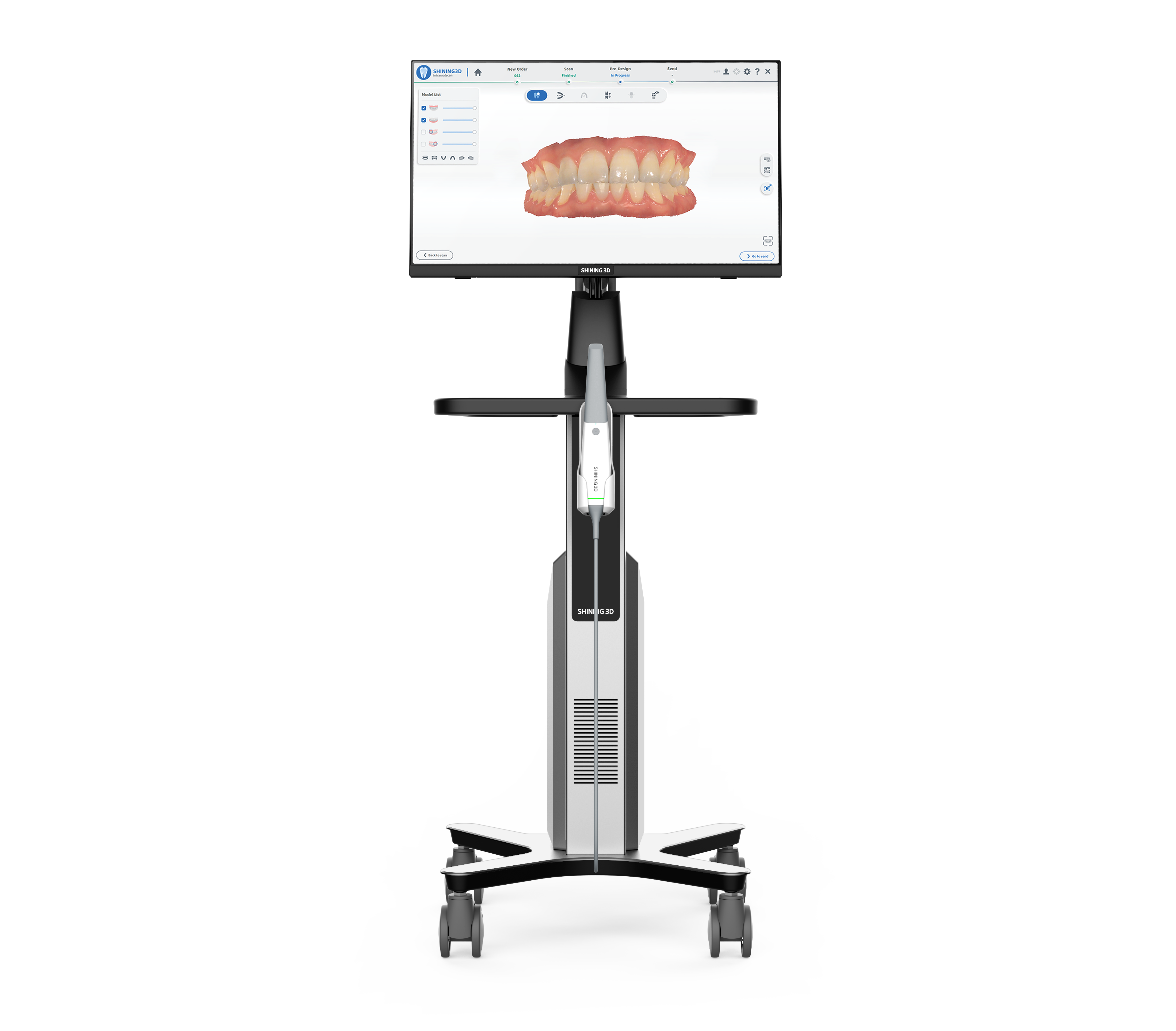 Shining 3D AoStation All-in-one Cart