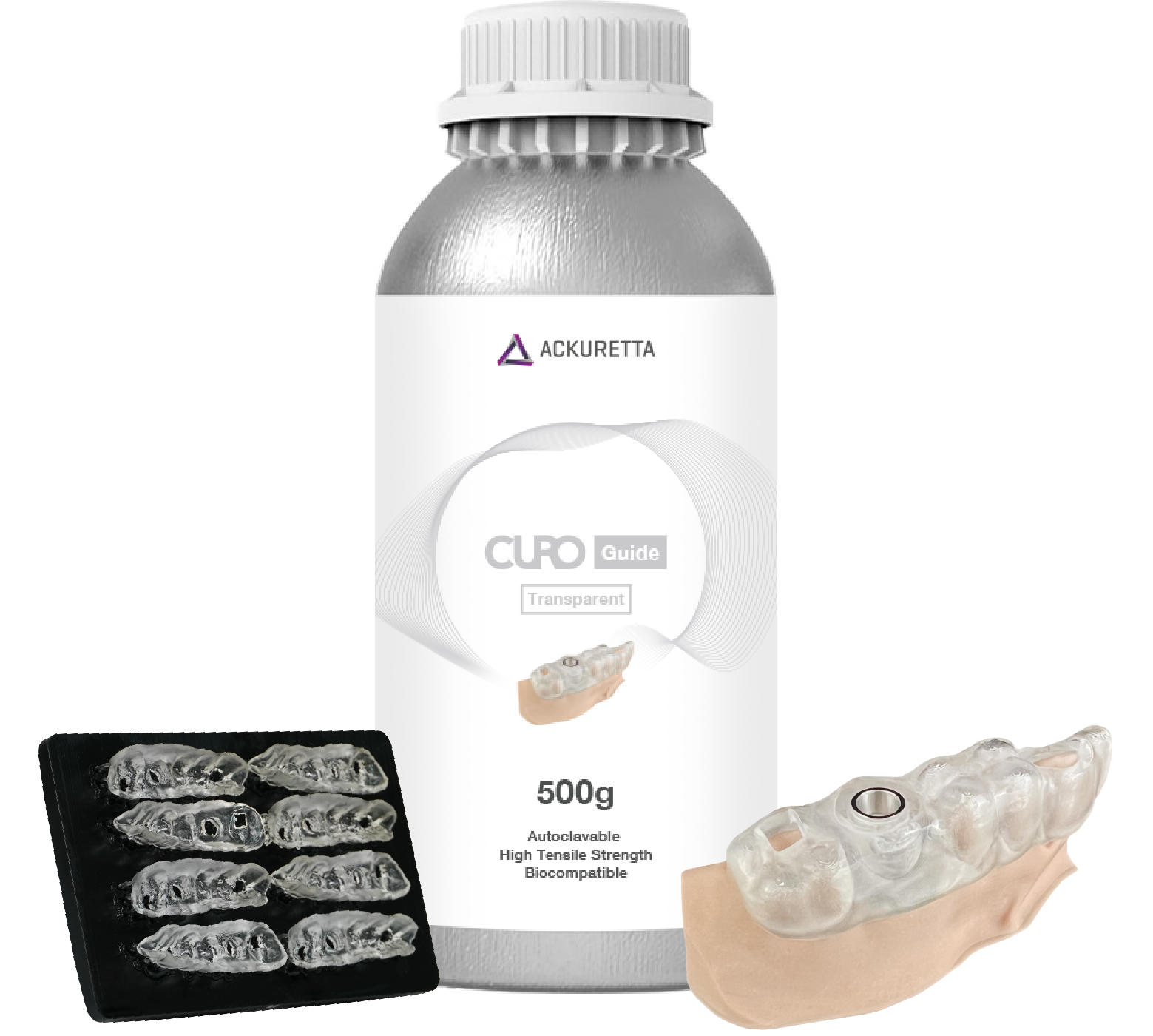 CURO Guide Resin 500g - Transparent