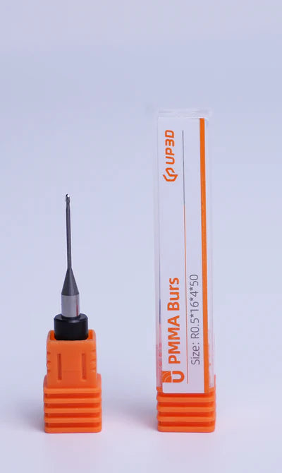 UP3D -  Uncoated PMMA/Wax 50mm Length Burs