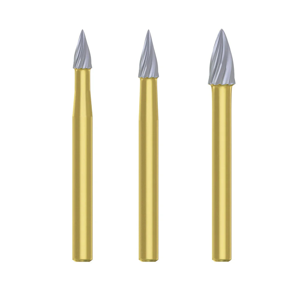 Debonding FG Burs 10pcs (Shape - Flame)