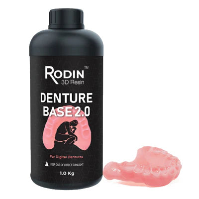 Pac-Dent Rodin Denture Base, Shade Light Pink, 1kg/Bottle