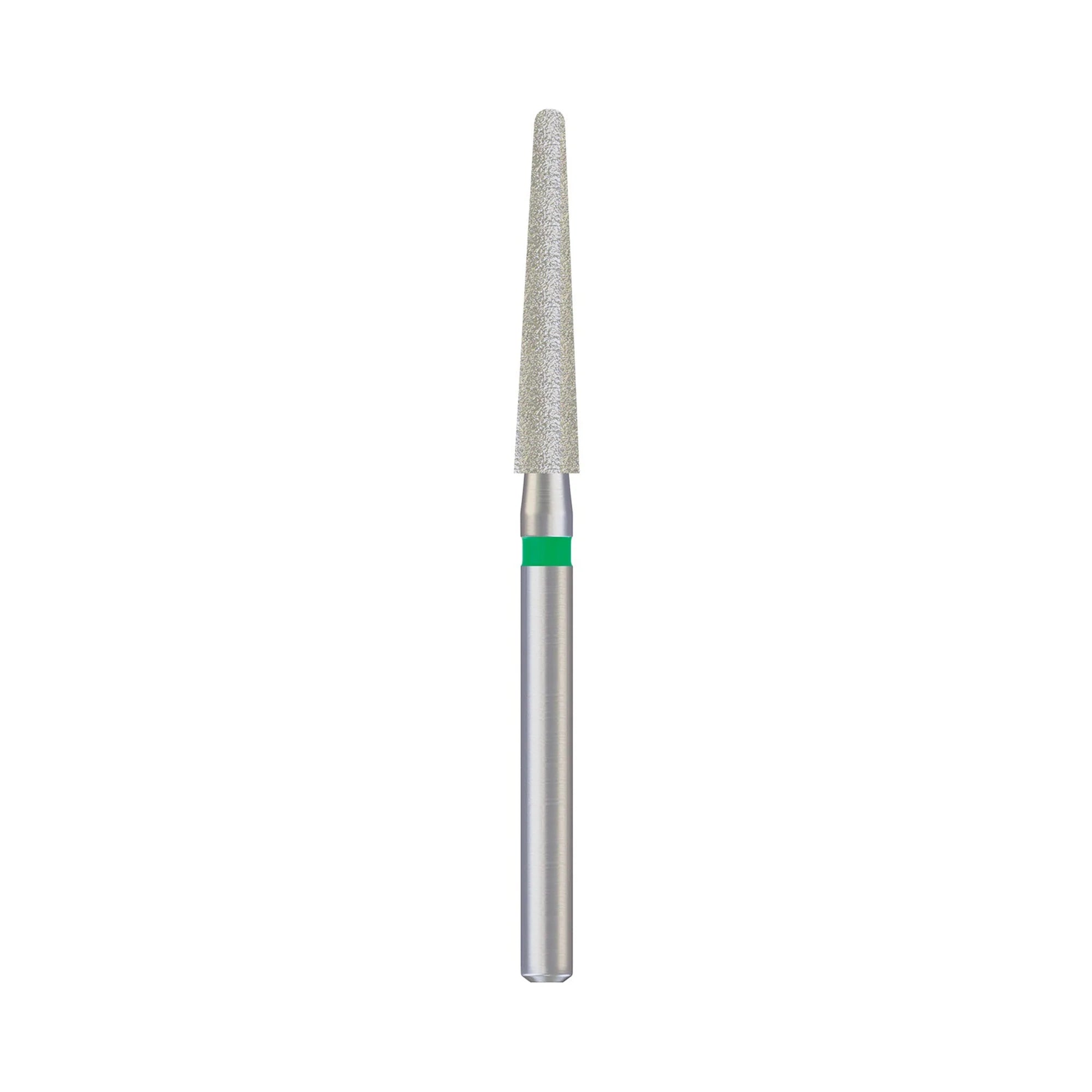 Diamond Flat End Taper Burs 24mm 10pcs ((ISO-199) Turbine)