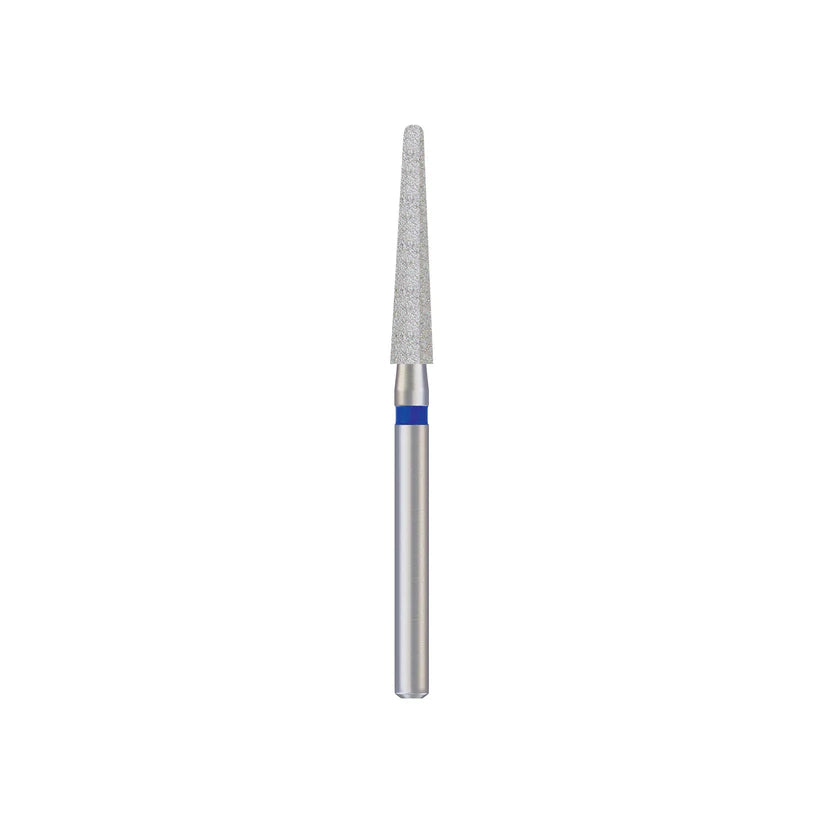 Diamond Flat End Taper Burs 24mm 10pcs ((ISO-199) Turbine)