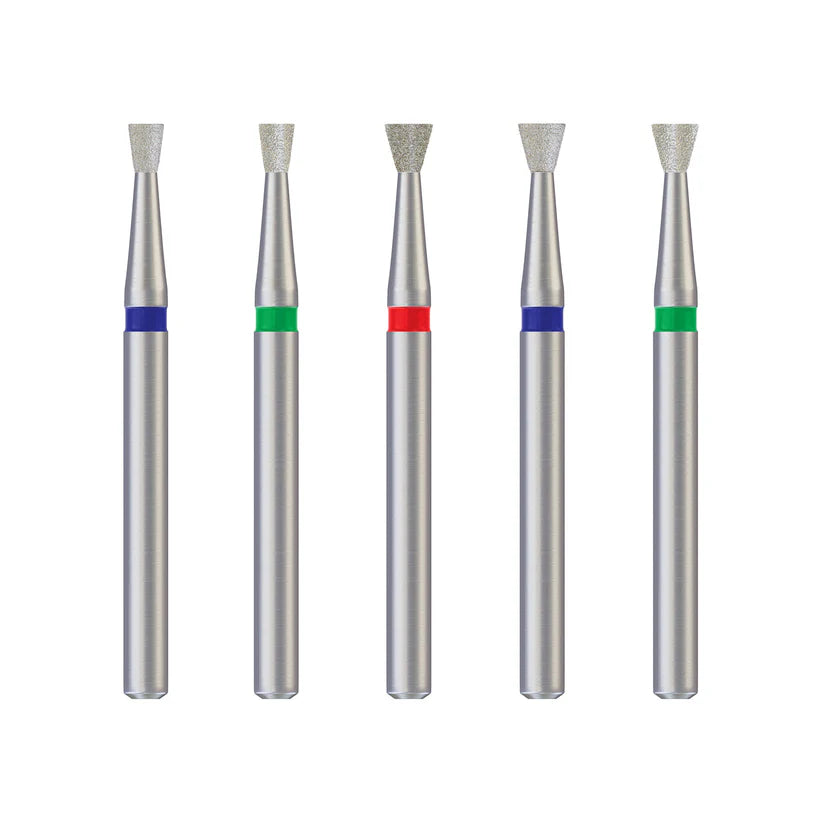 Diamond Inverted Cone Burs 19mm 10pcs ((ISO-010) Turbine)