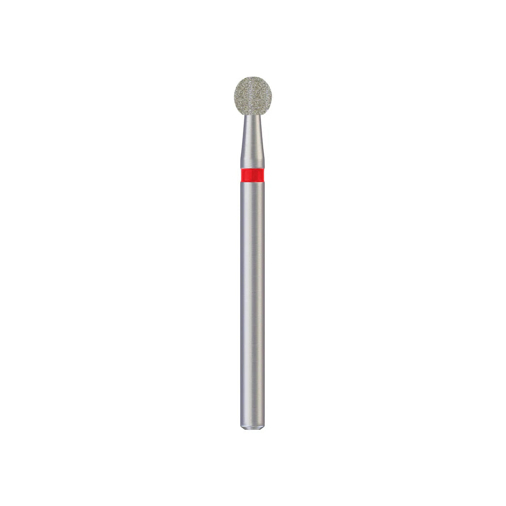 Diamond Round Burs 21mm 10pcs ((ISO-001) Turbine)
