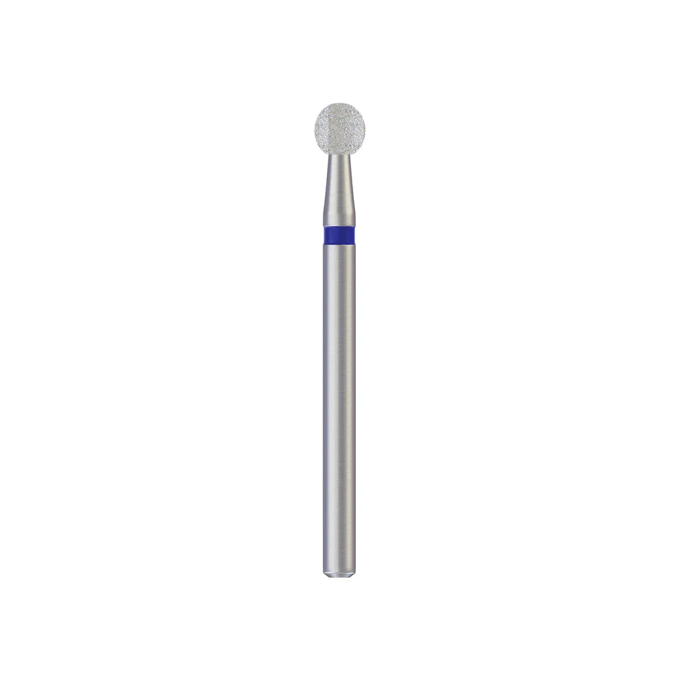 Diamond Round Burs 21mm 10pcs ((ISO-001) Turbine)