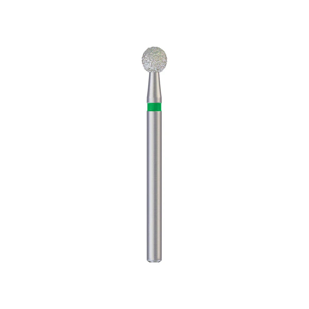 Diamond Round Burs 21mm 10pcs ((ISO-001) Turbine)