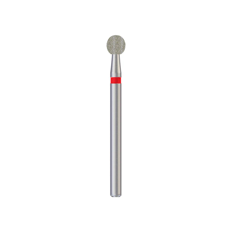 Diamond Round Burs 21mm 10pcs ((ISO-001) Turbine)