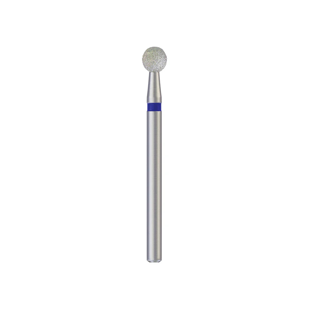 Diamond Round Burs 21mm 10pcs ((ISO-001) Turbine)