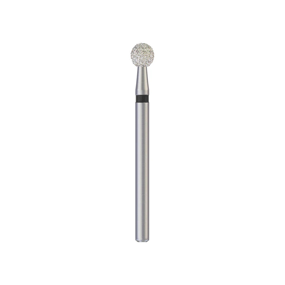 Diamond Round Burs 21mm 10pcs ((ISO-001) Turbine)