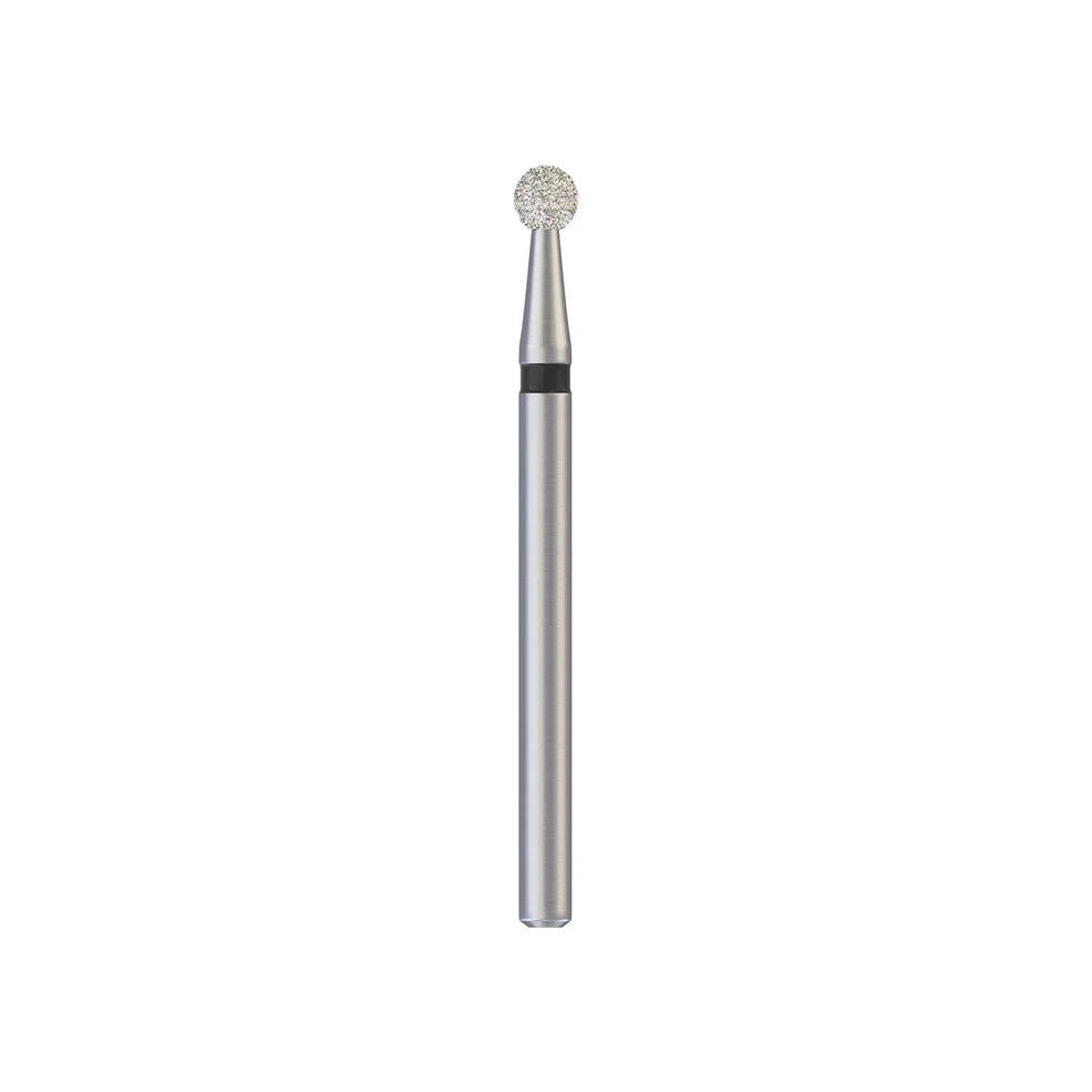 Diamond Round Burs 21mm 10pcs ((ISO-001) Turbine)