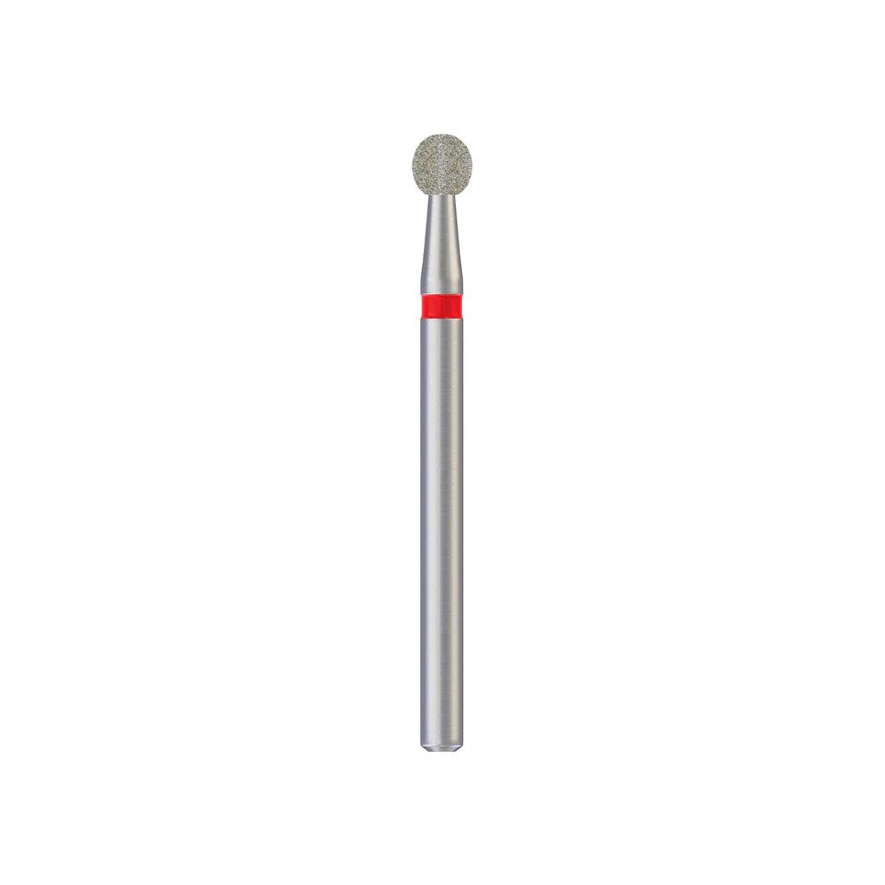 Diamond Round Burs 21mm 10pcs ((ISO-001) Turbine)
