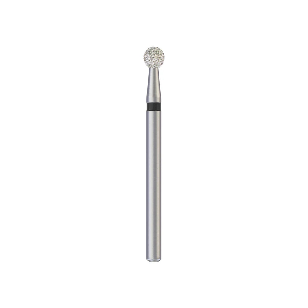 Diamond Round Burs 21mm 10pcs ((ISO-001) Turbine)