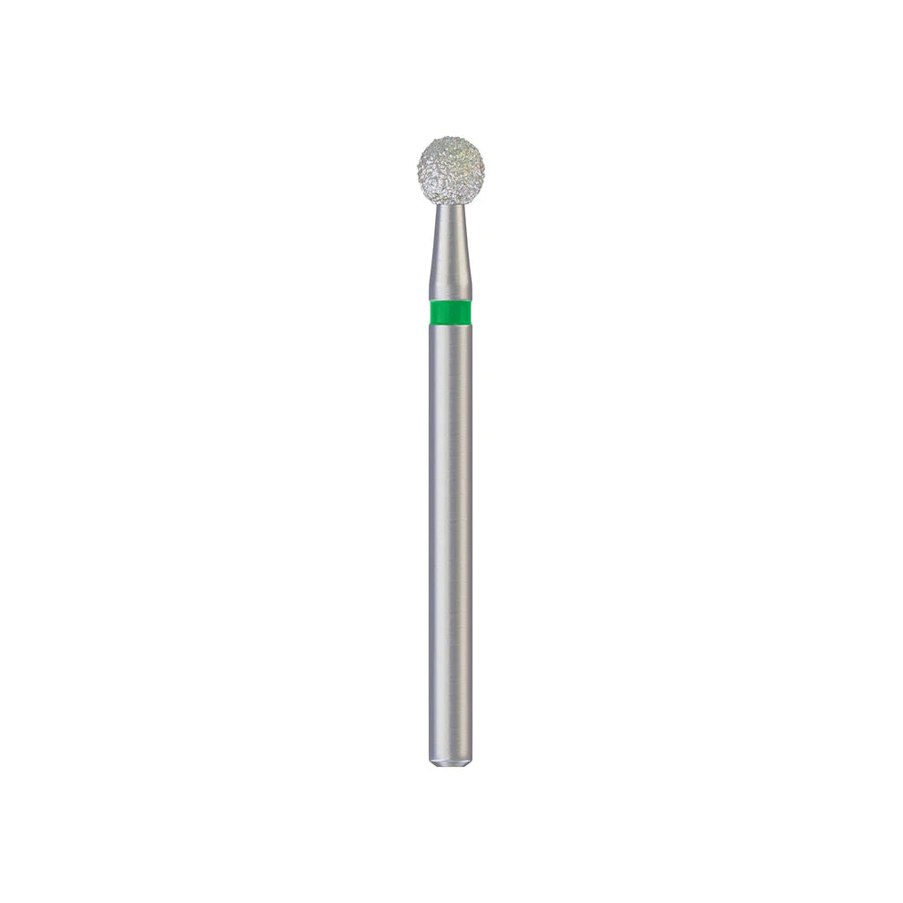 Diamond Round Burs 21mm 10pcs ((ISO-001) Turbine)