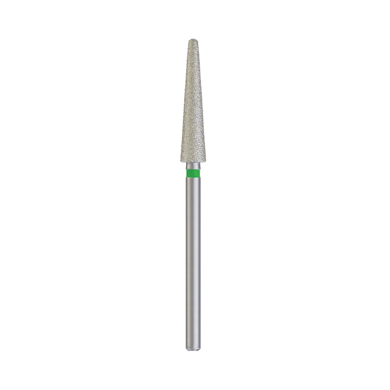 Diamond Round End Taper Burs 24mm 10pcs ((ISO-197) Turbine)