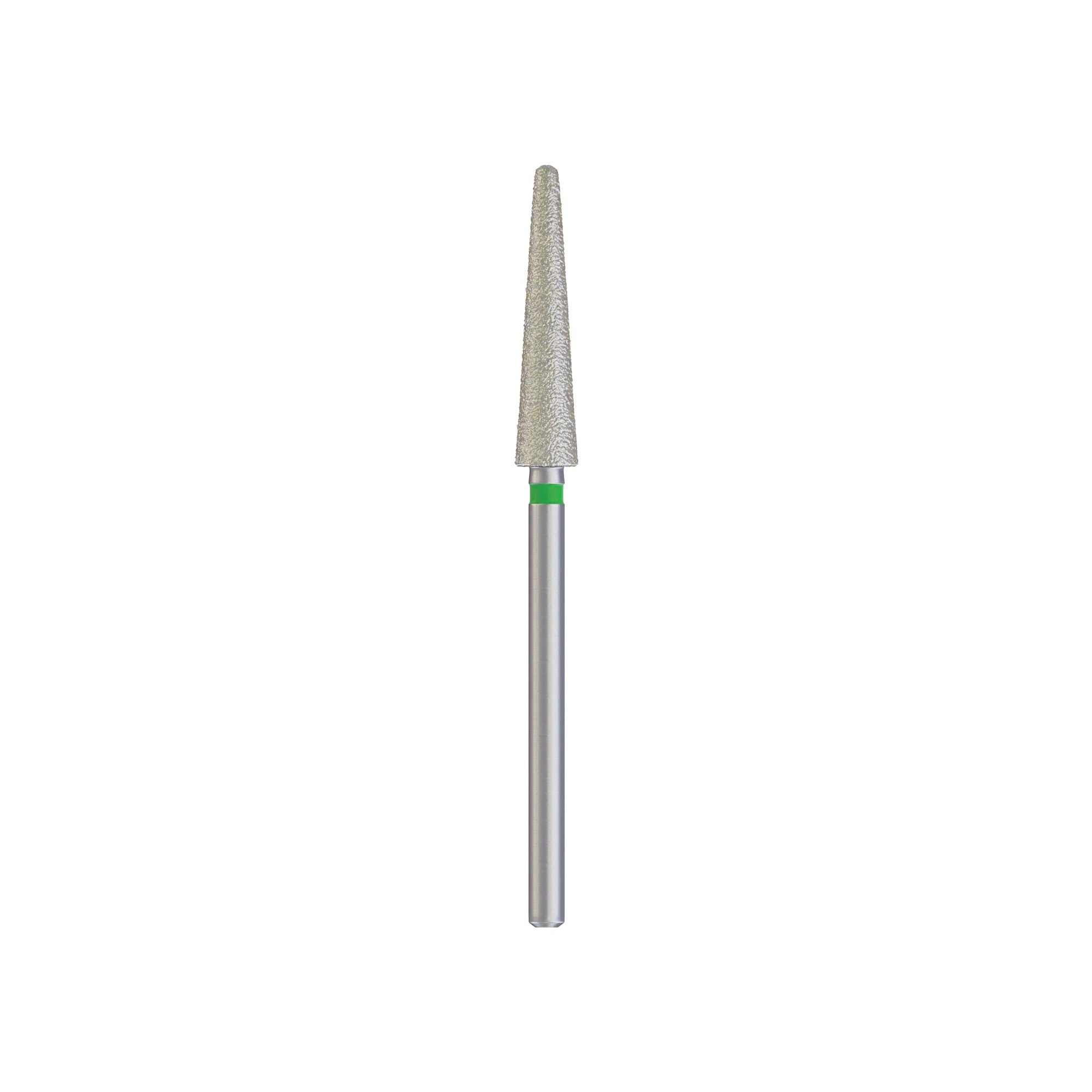 Diamond Round End Taper Burs 24mm 10pcs ((ISO-197) Turbine)