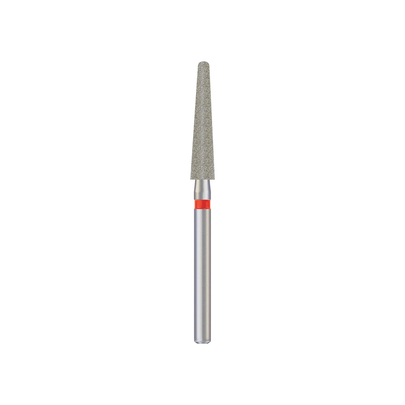 Diamond Round End Taper Burs 24mm 10pcs ((ISO-194) Turbine)