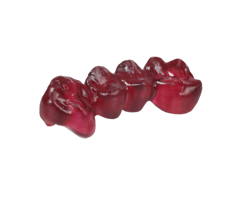 Portux 3D Model Cast Resin Red Color 1kg