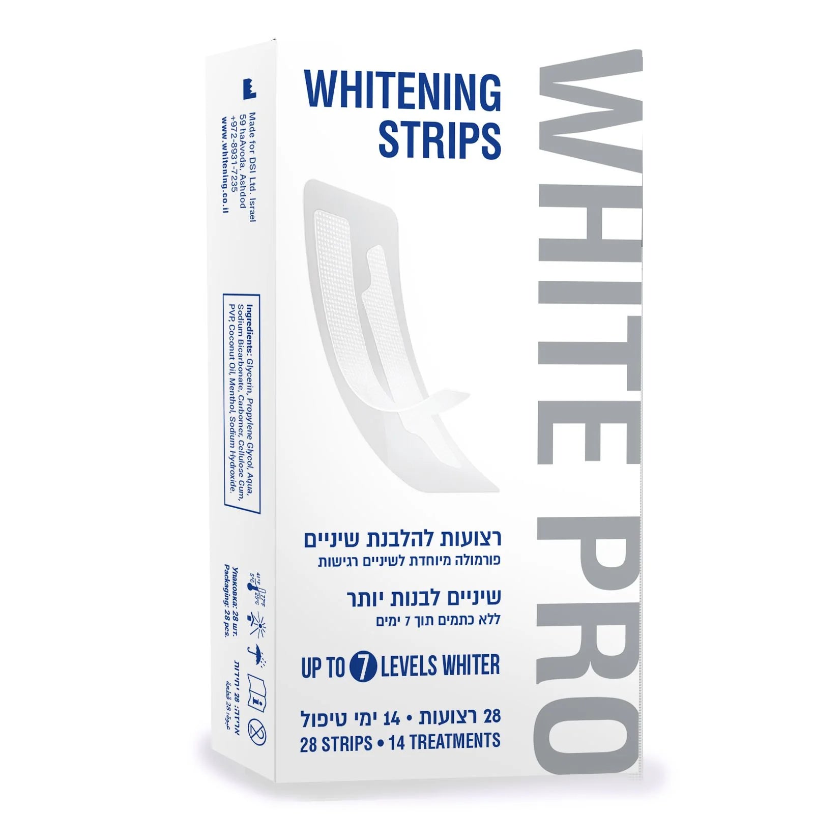 DSI WhitePro Whitening Strips