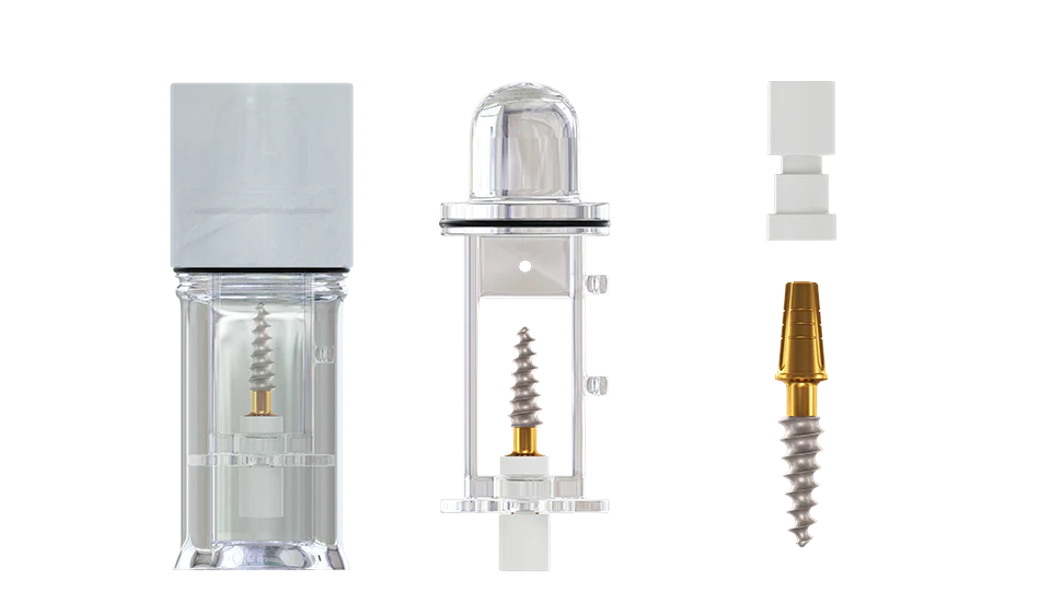 One-Piece Root-shaped Implant