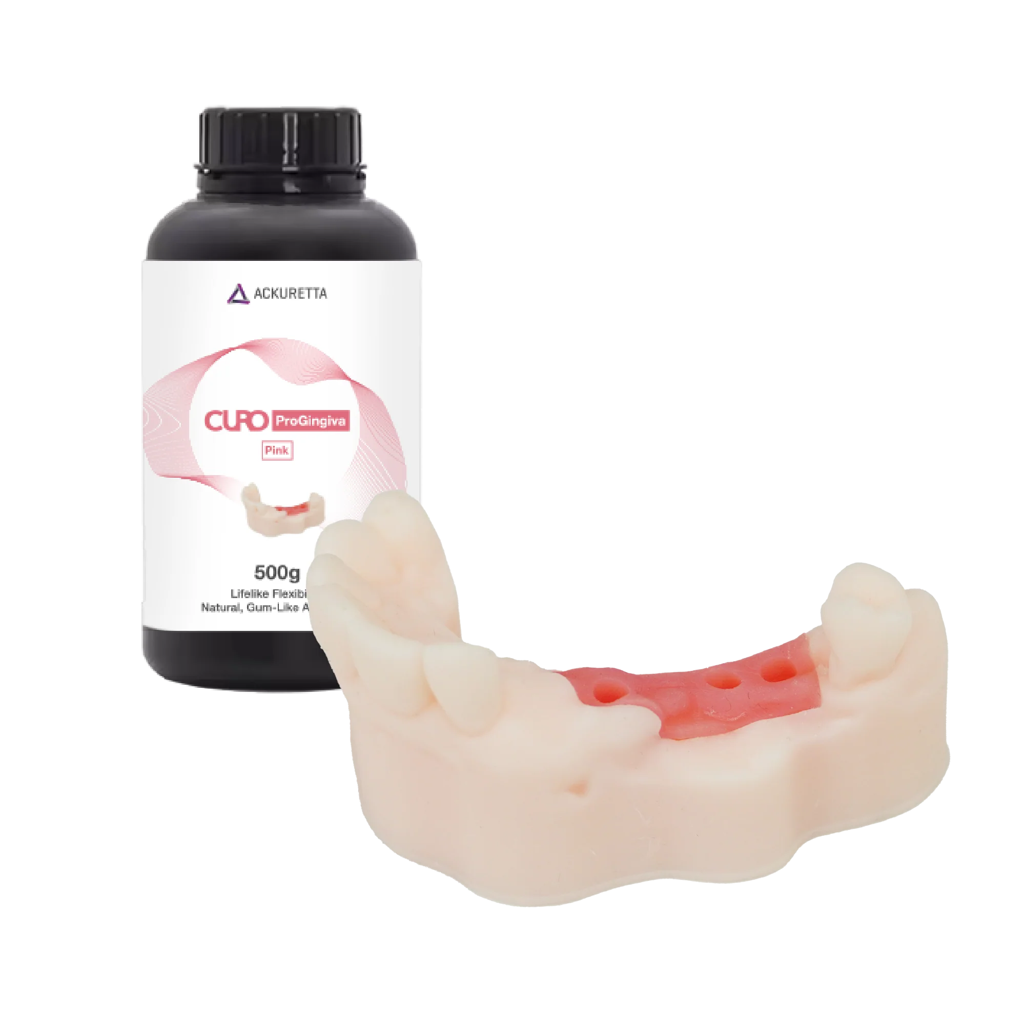 CURO ProGingiva 500g Resin - Pink