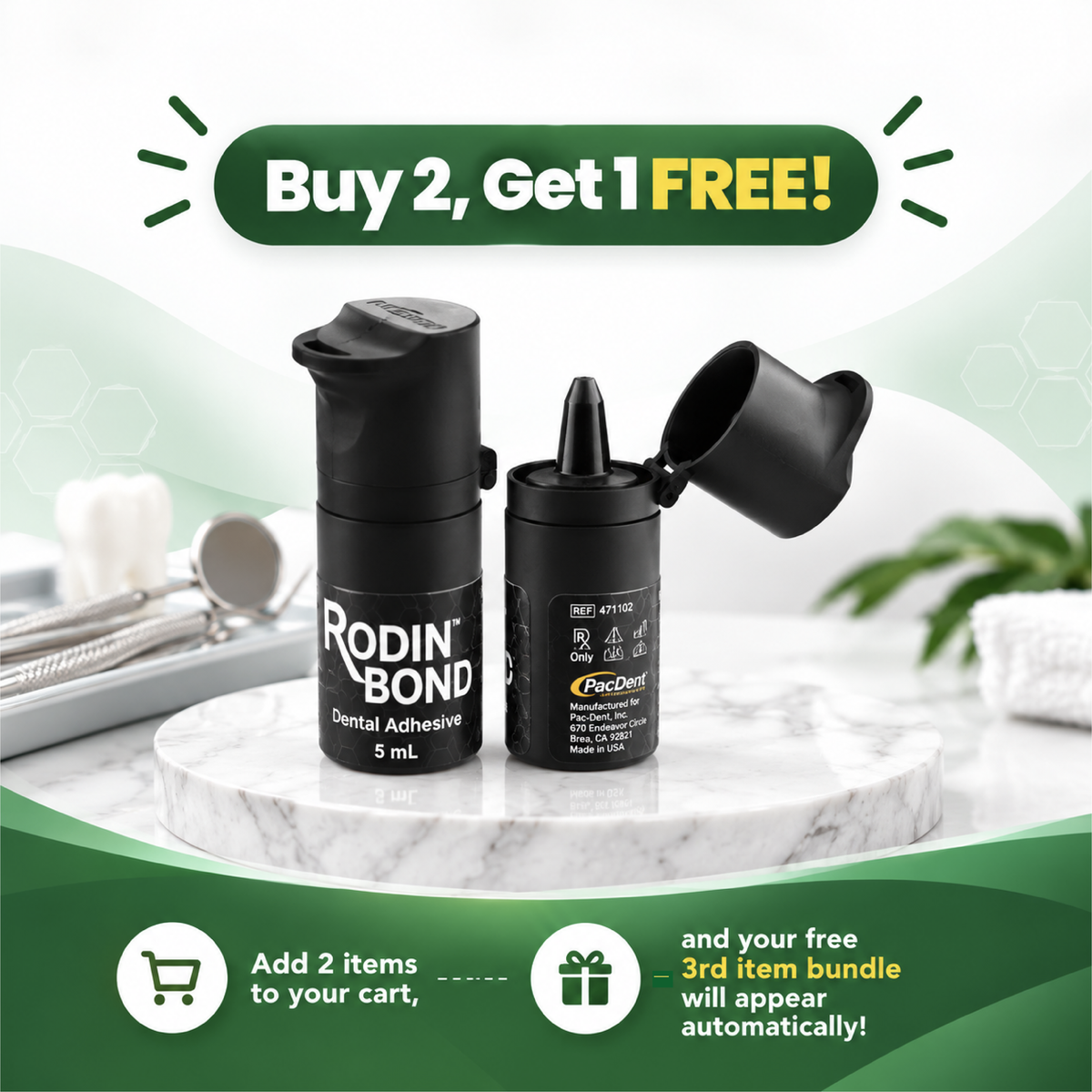 Rodin™ Bond Dental Adhesive 5mL Bottle Refill
