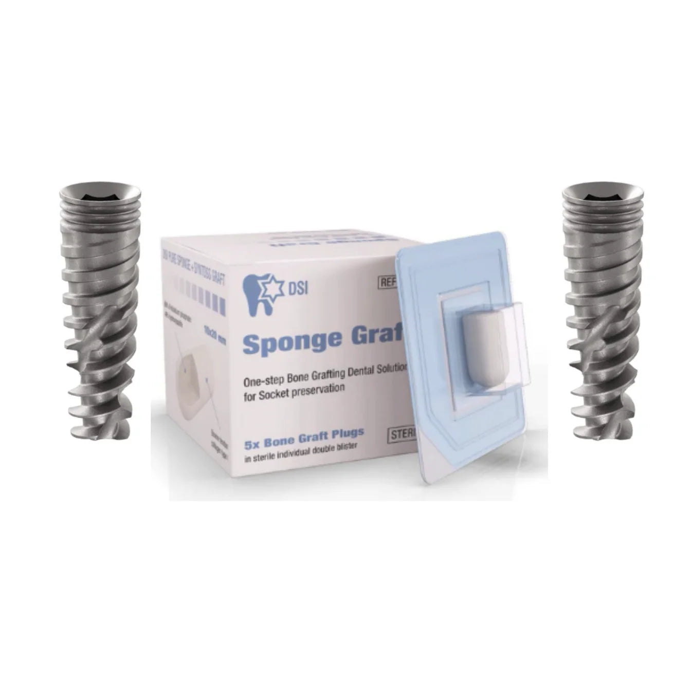 Sponge Graft - Implant Combo