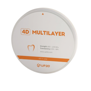 UP3D 4D Multi-Layer Zirconia Disc