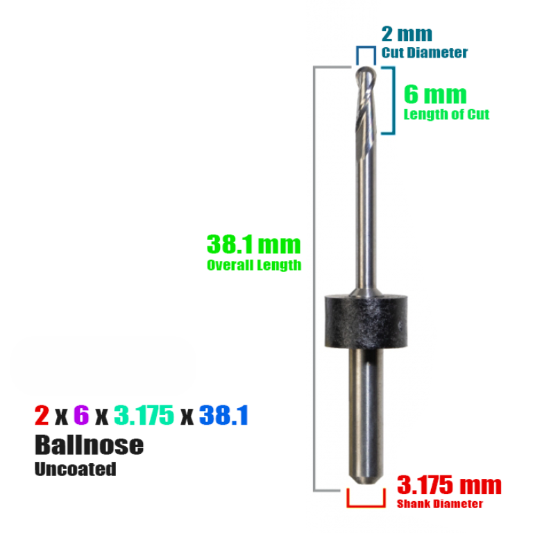 DIGITAL DENTAL: Carbide Uncoated CadCam Milling Burs