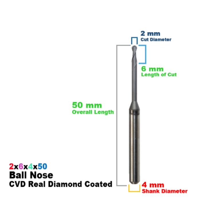 ARUM AXSYS VERSAMILL: CVD Diamond Coated CadCam Milling Burs