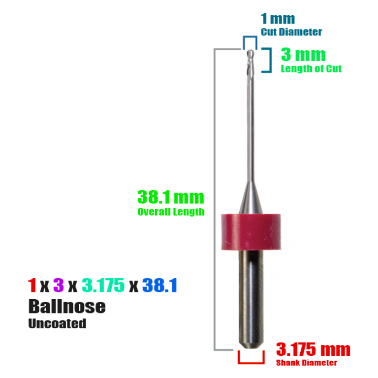DIGITAL DENTAL: Carbide Uncoated CadCam Milling Burs