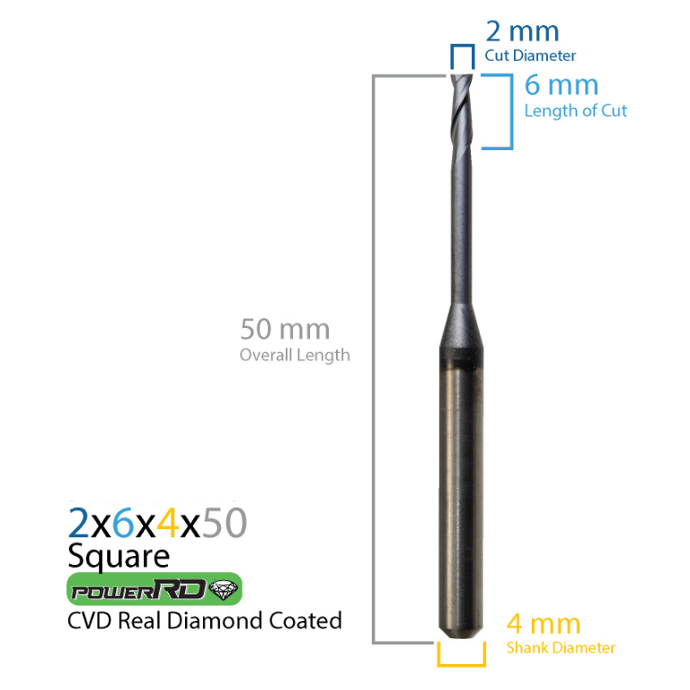 ROLAND: Diamond Coated CadCam Milling Burs
