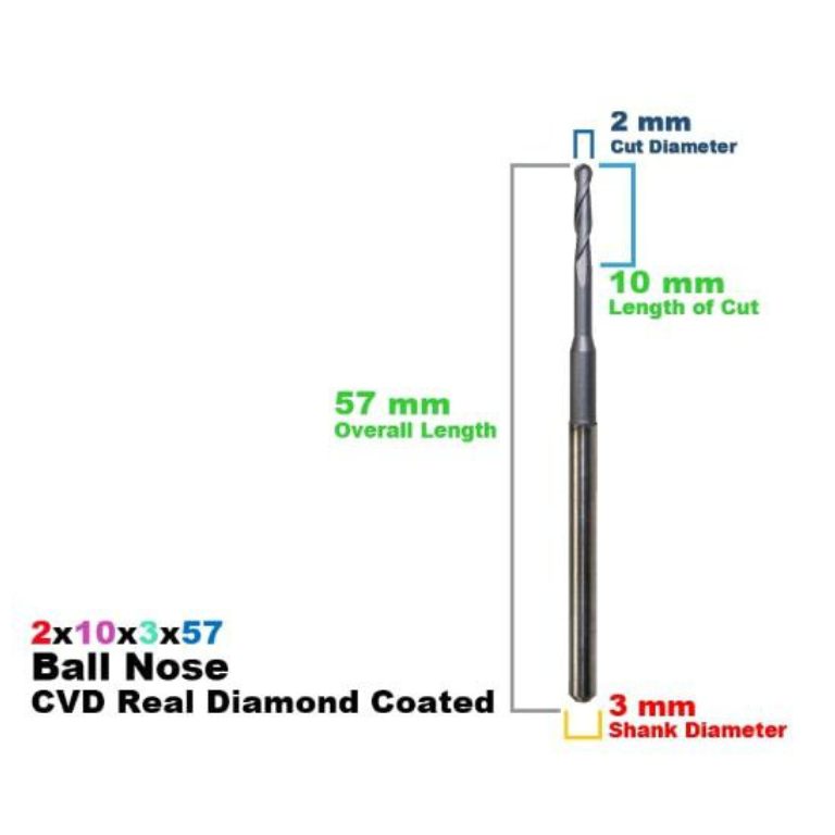 ZIRKONZAHN: CVD Diamond Coated CadCam Milling Burs