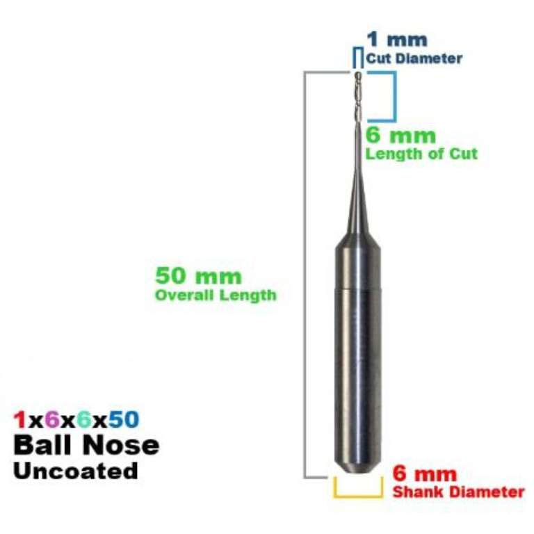 ZIRKONZAHN: Carbide Uncoated CadCam Milling Burs