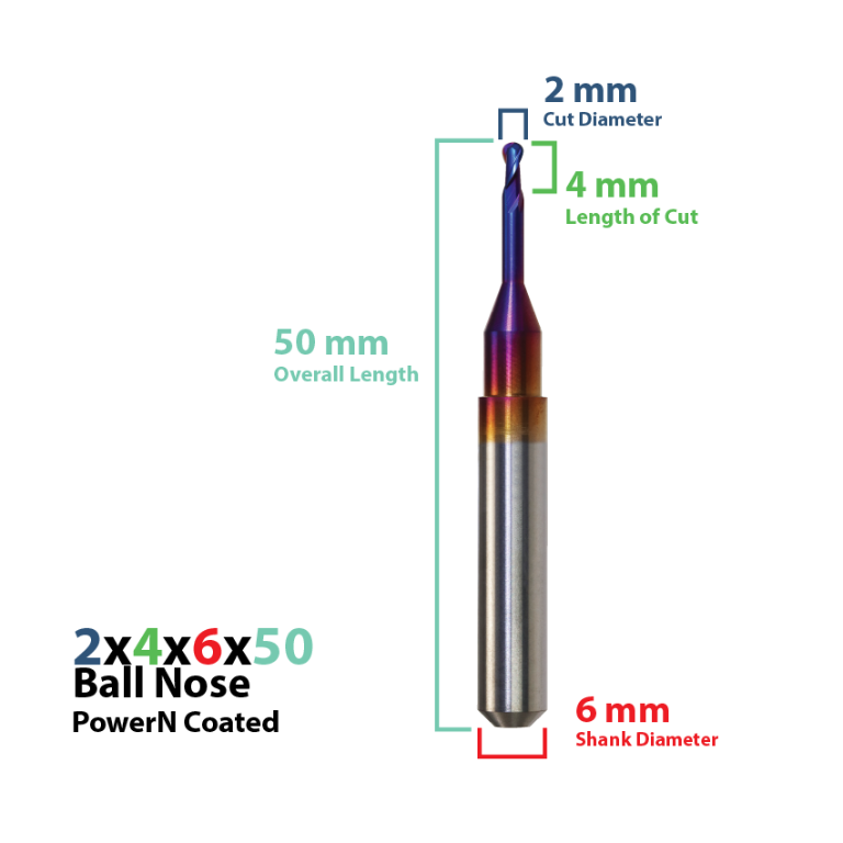 ARUM AXSYS VERSAMILL: Power N Coated CadCam Milling Burs