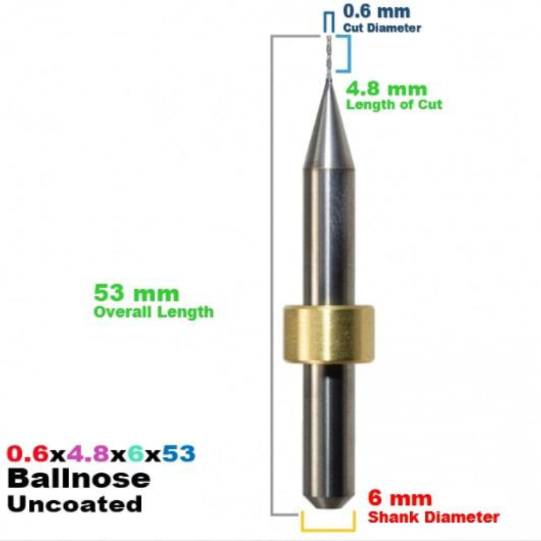 IMES-ICORE: Carbide Uncoated CadCam Milling Burs