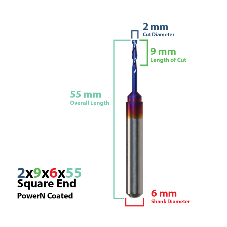ARUM AXSYS VERSAMILL: Power N Coated CadCam Milling Burs