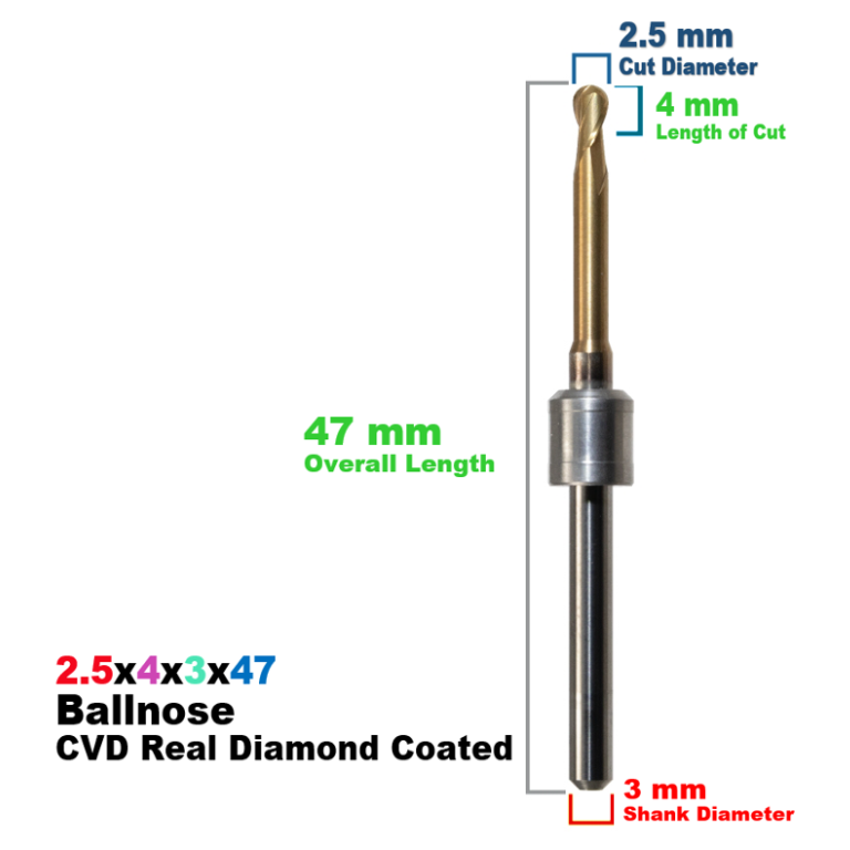 AMANN GIRRBACH: Diamond Coated CadCam Milling Burs