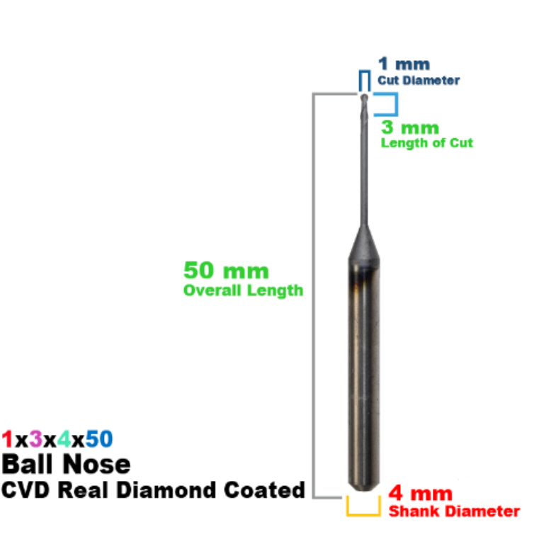 ARUM AXSYS VERSAMILL: CVD Diamond Coated CadCam Milling Burs